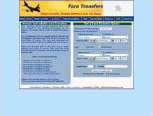 Tablet Screenshot of farotransfers.com